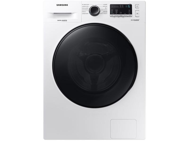 Lava e Seca Samsung 11kg Inverter 3 em 1 Água Quente e Fria Branca WD11A4453BW